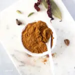 Biryani Spice Mix in a white bowl