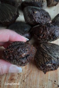 buah keluak filled with mixture