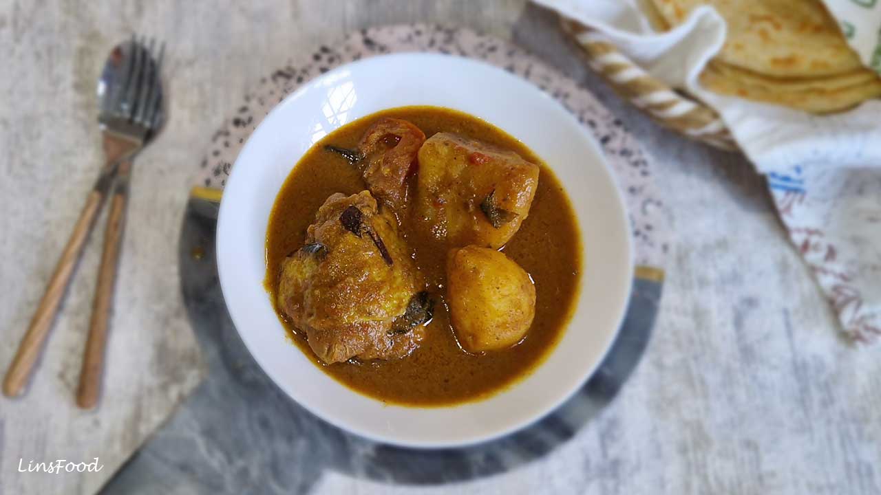 Kari Ayam Recipe (Roti Prata / Roti Canai Curry)