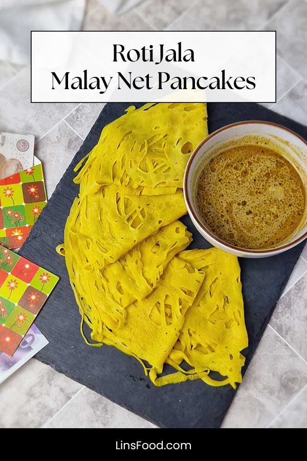 Net Jala Roti Jala Recipe (Lacy Malay Net Pancakes)